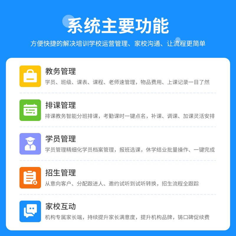 中小型培训机构如何选择合适的教务管理系统