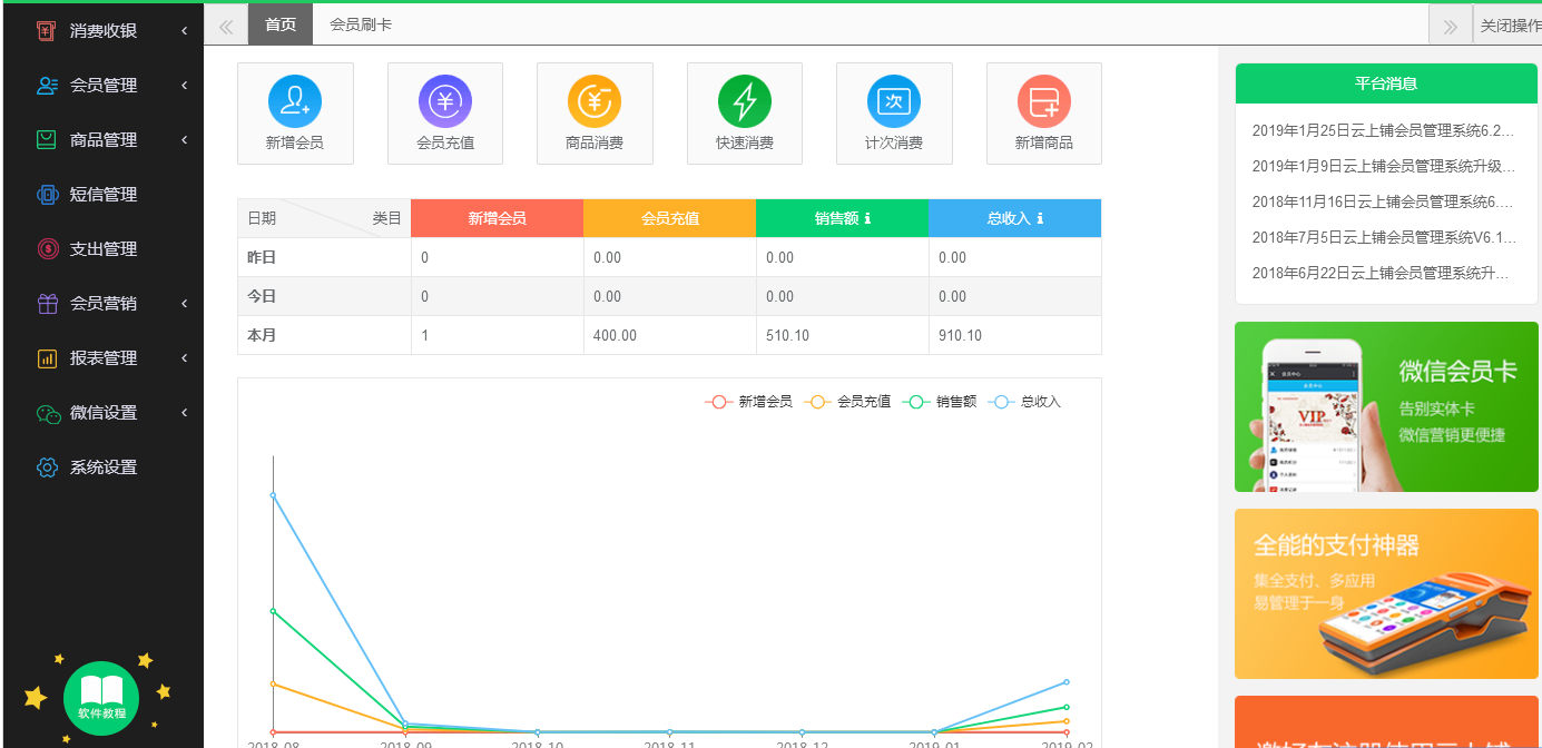 免费会员管理系统